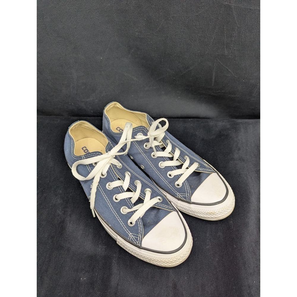 Converse Chuck Taylor All Star Ox Low Navy Blue Canvas Shoes M9697 Size 7M 9W